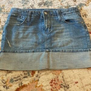 Vintage DeLIA*s Y2K denim skirt